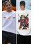 Oversize Naruto Sage Mode Sırt Baskılı T-Shirt, Unisex Anime Baskılı Tişört 2