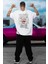 Unisex Sırt Baskılı Monkey D Luffy Tişört, Oversize One Piece Baskılı Anime T-Shirt 1