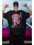Oversize Jjk Sukuna 3ex Sırt Baskılı T-Shirt, Unisex Anime Baskılı Tişört 3