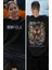 Oversize Aot Eren Yeager V2 Sırt Baskılı T-Shirt, Unisex Anime Baskılı Tişört 2
