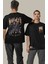 Unisex Naruto Nagato Sırt Baskılı Siyah Tişört, Oversize Ön Arka Anime Baskılı Tshirt 1