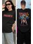 Oversize One Piece Franky Sırt Baskılı T-Shirt, Unisex Anime Baskılı Tişört 2