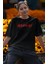 Oversize Bleach Zaraki Kenpachi Sırt Baskılı T-Shirt, Unisex Anime Baskılı Tişört 1
