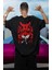 Oversize Bleach Zaraki Kenpachi Sırt Baskılı T-Shirt, Unisex Anime Baskılı Tişört 3