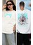 Oversize One Piece Carrot Sırt Baskılı T-Shirt, Unisex Anime Baskılı Tişört 2