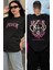 Oversize One Piece Nico Robin Sırt Baskılı T-Shirt, Unisex Anime Baskılı Tişört 2