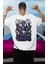 Oversize Mob Psycho 100 Ex2 Sırt Baskılı T-Shirt, Unisex Anime Baskılı Tişört 3