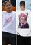 Oversize Jjk Sukuna 3ex Sırt Baskılı T-Shirt, Unisex Anime Baskılı Tişört 2