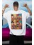 Oversize Dragon Ball Z Characters Sırt Baskılı T-Shirt, Unisex Anime Baskılı Tişört 3