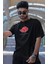 Oversize Naruto Akatsuki Ex8 Sırt Baskılı Tişört, Unisex Anime Baskılı T-Shirt 1