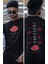 Oversize Naruto Akatsuki Ex8 Sırt Baskılı Tişört, Unisex Anime Baskılı T-Shirt 2