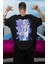 Oversize Bleach Rukia Kuchiki Bankai Sırt Baskılı T-Shirt, Unisex Anime Baskılı Tişört 3