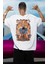 Oversize Dragon Ball Son Goku Sırt Baskılı T-Shirt, Unisex Anime Baskılı Tişört 3