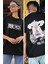 Unisex Sırt Baskılı Luffy Tişört, Oversize One Piece Anime T-Shirt 2