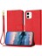 Iphone 12 Mini Litch Desen Flip Folio Pu Deri Kart Için Telefon Kılıfı (Yurt Dışından) 1