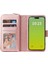 Iphone 15 Artı Cüzdan Durumda 9 Kart Yuvaları ile Fermuar Cep Flip (Yurt Dışından) 5