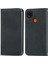 Redmi 9c Darbeye Dayanıklı Basit Iş Cüzdan Kapak Çevirin Deri (Yurt Dışından) 4