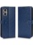 Oneplus Nord N20 5g Manyetik Toka Için Kılıf Geometrik Desen Deri (Yurt Dışından) 5