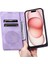IPhone 13 Için Kılıf Mini Pu Deri Kart Ekleme Yan Toka Çevirme (Yurt Dışından) 5