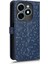 Tecno Spark 20 Manyetik Toka Geometrik Desen Deri Cüzdan Için Kılıf (Yurt Dışından) 5