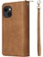Iphone 15 Için Kılıf Kart Tutucu Fermuar Cep Cüzdan Kılıf 9 Kart Yuvaları ile (Yurt Dışından) 4