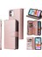 9 Kart Yuvaları Kart Tutucu Fermuar ile iphone 11 Pro Cüzdan Kılıf (Yurt Dışından) 4