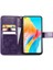 Oppo Için Kılıf A78 4g Kısa Kayış Zarif Iş Dört Yapraklı Yonca Flip (Yurt Dışından) 3