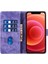 IPhone 12 Için Kılıf Mini Kabartmalı Sevimli Kedi Flip Folio Kart Cep Tutucu (Yurt Dışından) 4