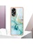 Oppo A58 4g Ince Tpu Mermer Desen Koruma Yumuşak Tampon Için Kılıf (Yurt Dışından) 5