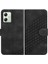 Motorola Moto G54 5g Manyetik Kart Tutucu Geometrik Desen Pu (Yurt Dışından) 1
