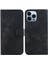 Iphone 14 Için Telefon Kılıfı Pro Max Flip Folio Kapak Kabartmalı Desen Cüzdan (Yurt Dışından) 1
