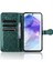 Samsung Galaxy A35 5g Manyetik Toka Geometrik Desen Deri (Yurt Dışından) 5