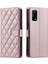 Realme 7 Pro Için Telefon Kılıfı Manyetik El Kayışı Kafes Flip Folio Cüzdan (Yurt Dışından) 5