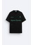 Bisiklet Yaka Organik Chernistry Baskılı Oversize Erkek T-Shirt 4