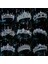 Taçlar Tarzı No.3 Boyutu Lüks Çeşitli Gümüş Renk Kristal Gelin Tiaras Taç Taklidi Pageant Diadema Collares Headpieces Düğün Saç Aksesuarları (Yurt Dışından) 2