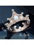 No.1 Boyutu Erkek Kız Için Küçük Metal Taç Bebek Doğum Günü Balo Tiaras Inciler Saç Takı Bebek Kek Süsleri Kafa Aksesuarları (Yurt Dışından) 1