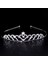 HG1013 Nefis Prenses Kristal Tiara Taç Çocuk Kız Aşk Gelin Balo Düğün Parti Aksesuarları Takı Hediyeler Yeni (Yurt Dışından) 1