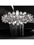 HS-J4749-GÜMÜŞ Qyy Moda Kristal Düğün Saç Aksesuarları Tokalar Gelin Saç Takı Taklidi Kadın Saç Dudaklar Headpieces (Yurt Dışından) 3