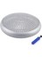Gri Stil 33CM Şişme Pvc Denge Yastığı Topu Denge Plakası Kalınlaşmış Patlamaya Dayanıklı Yoga Denge Topu Masaj Yastığı Pompalı (Yurt Dışından) 1