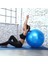 Pembe Stil Spor Yoga Topları Pilates Fitness Topu Spor Salonu Dengesi Fit Topu Egzersiz Pilates Egzersizi Pompalı Masaj Topu (Yurt Dışından) 4