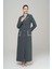 Erkek Yaka Torba Cepli Apolet ve Garni Detaylı Astarlı Pardesü HAKİ 6577 1