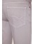 Erkek Gri Slim Fit Üst Cep Kanvas Pantolon 5