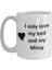Missy Lover Kupa - Kedi Köpek Kuş Evcil Hayvan Adı - Love My Missy Adı Kahve - Ingilizce Kupa 3