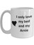 Arnie Lover Kupa - Kedi Köpek Kuş Evcil Hayvan Adı - Love My Arnie Adı Kahve - Ingilizce Kupa 3