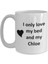 Chloe Lover Kupa - Kedi Köpek Kuş Evcil Hayvan Adı - Love My Chloe Adı Kahve - Ingilizce Kupa 3