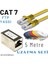5 Metre Cat7 Kablo Yassı Ftp Ethernet Network Lan Ağ Kablo ve Ekleyici 1