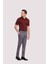 Erkek Koyu Gri Regular Fit Kanvas Pantalon 2