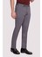 Erkek Koyu Gri Regular Fit Kanvas Pantalon 3