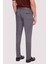 Erkek Koyu Gri Regular Fit Kanvas Pantalon 4