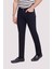 Erkek Lacivert Slim Fit Üst Cep Kanvas Pantolon 3